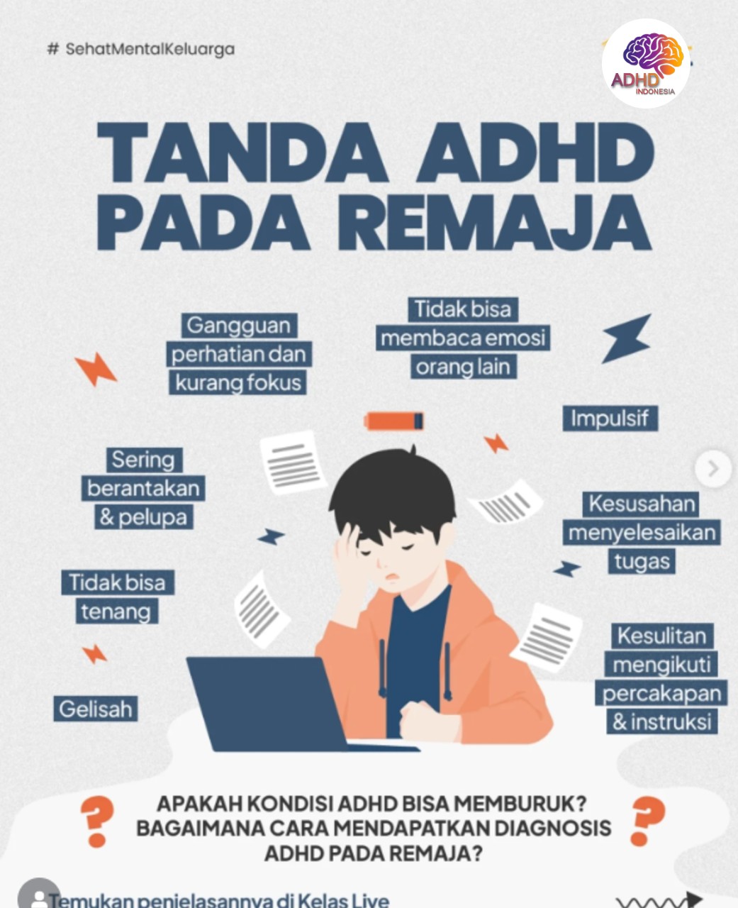 Screening ADHD Non-Diagnostik: Edukasi Awal bagi Orang Tua di Kabupaten Kutai Timur